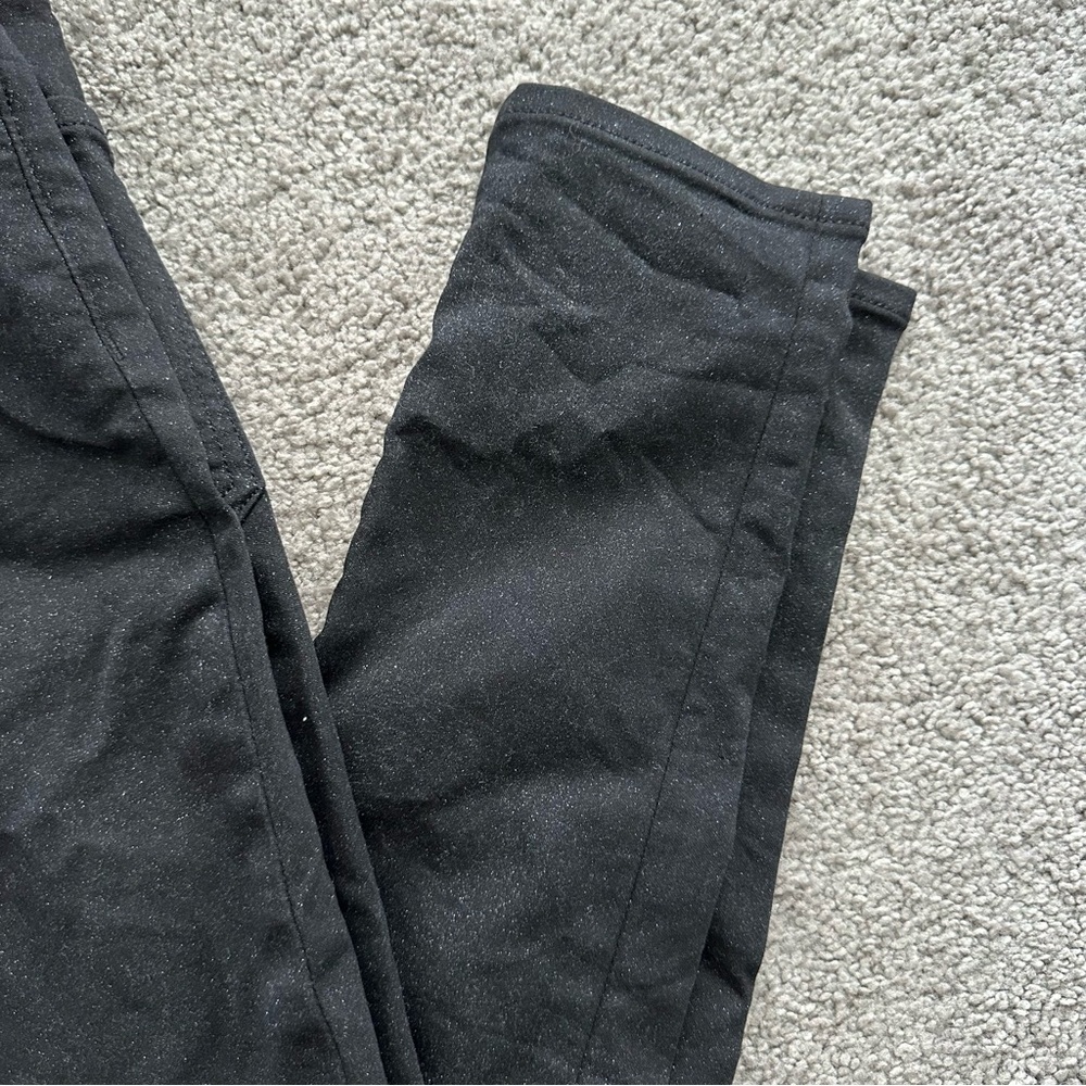 Express Black Shimmer Skinny Jeans - Picture 2 of 4